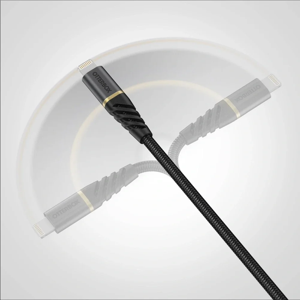 OtterBox Lightning to USB-C Cable in Black